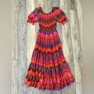 EUC 🌺 VICI 🌺 Vibrant Multicolor Maxi Dress worn once!